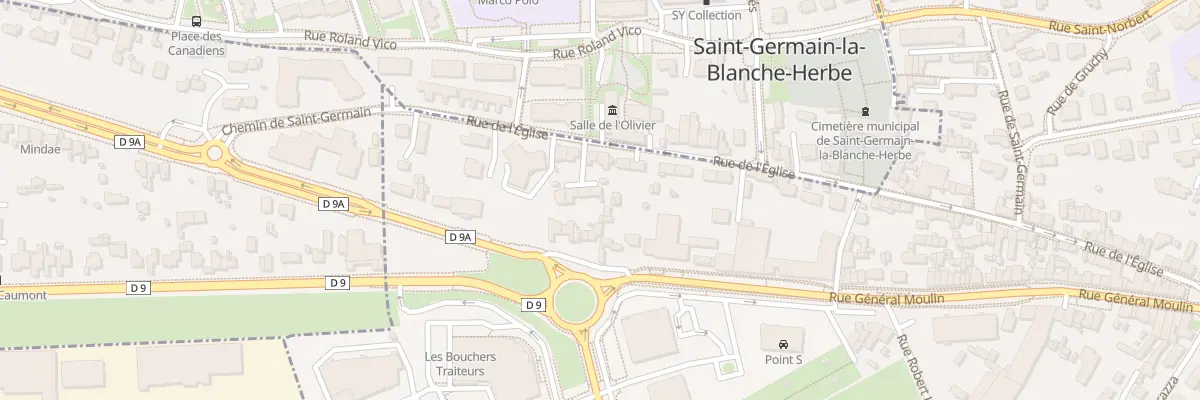 Plan du 103 Rue de l’Église à Caen