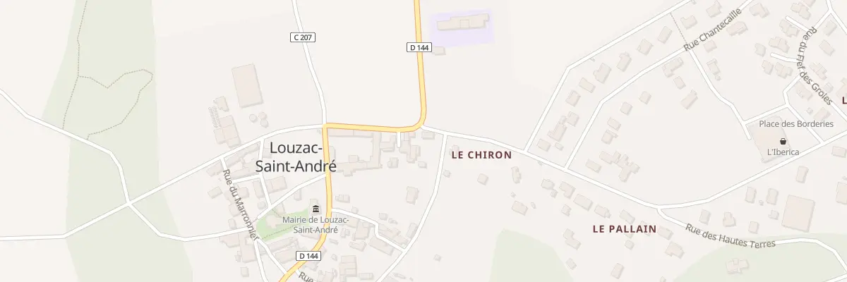 Plan du 3 Imp de la Vallee à Louzac-Saint-André