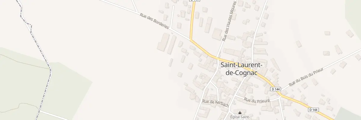 Plan du 59 Rue des Borderies à Saint-Laurent-de-Cognac