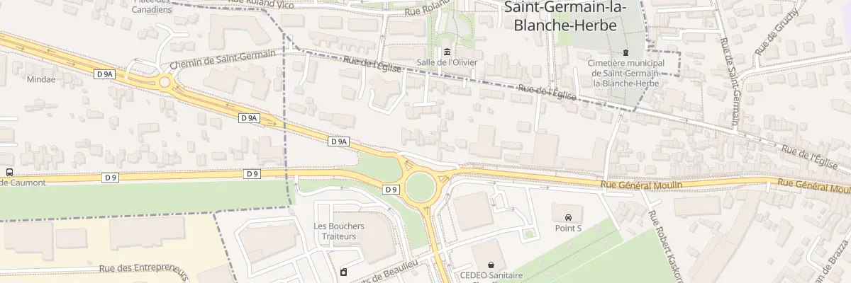 Plan du 184 Rue Général Moulin à Caen