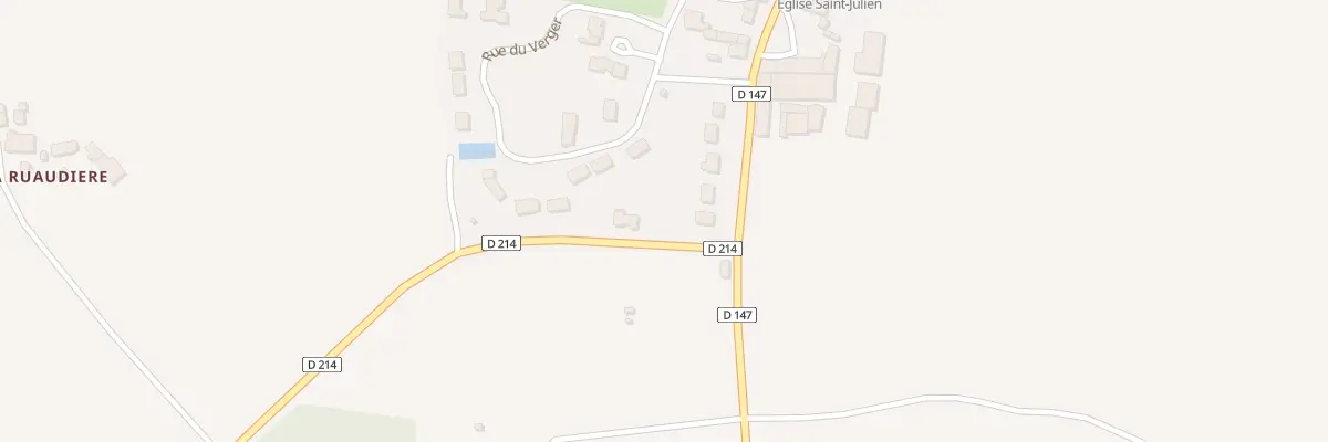 Plan du 1 Rue Reaumur à Saint-Julien-du-Terroux