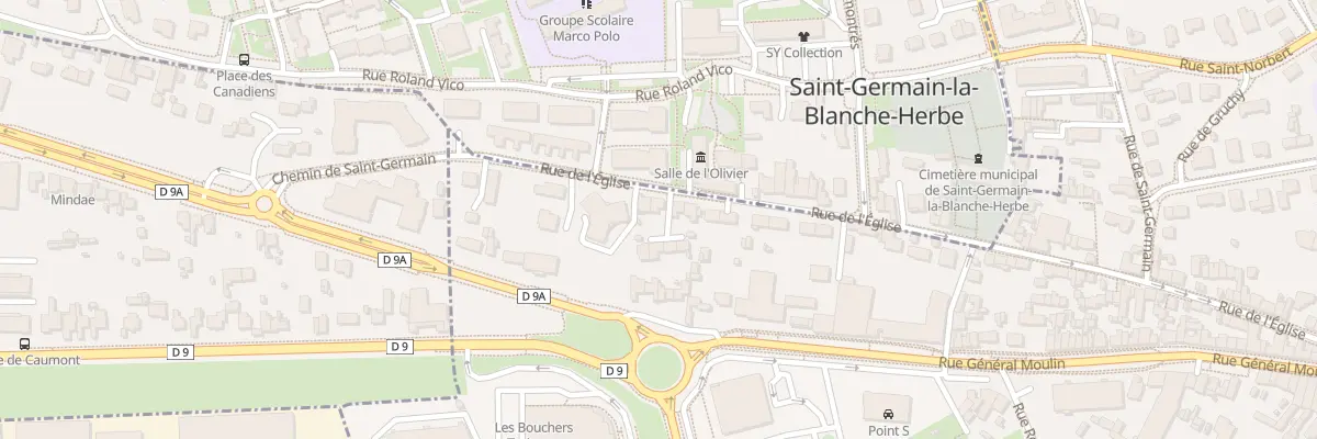 Plan du 105 Rue de l’Église à Caen
