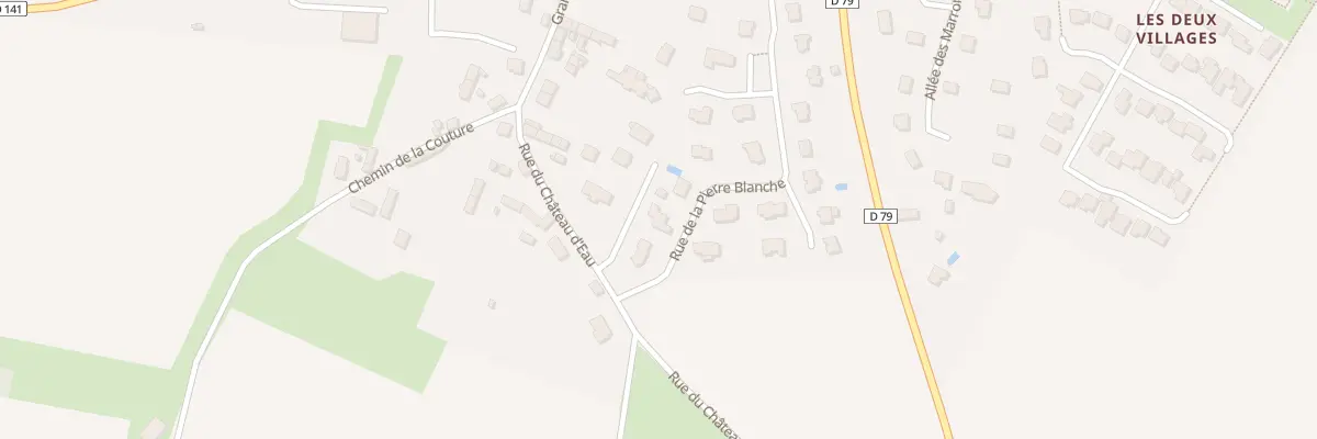 Plan du 16 Rue de la Pierre Blanche à Colomby-Anguerny