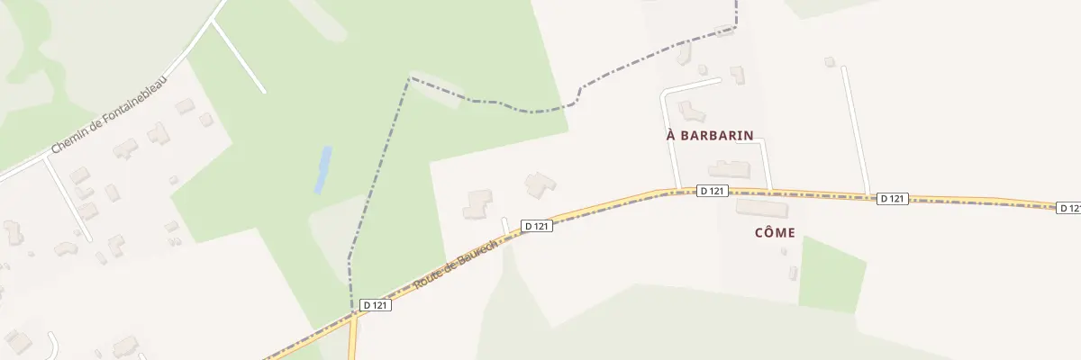 Plan du 47 Rte de Baurech à Saint-Genès-de-Lombaud