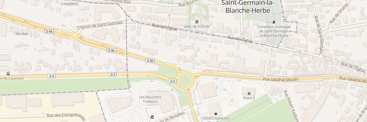 Plan du 186 Rue Général Moulin à Caen