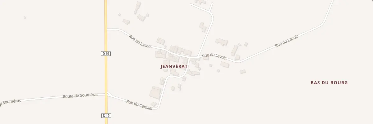 Plan du 2 Rue du Cerisier à Coux