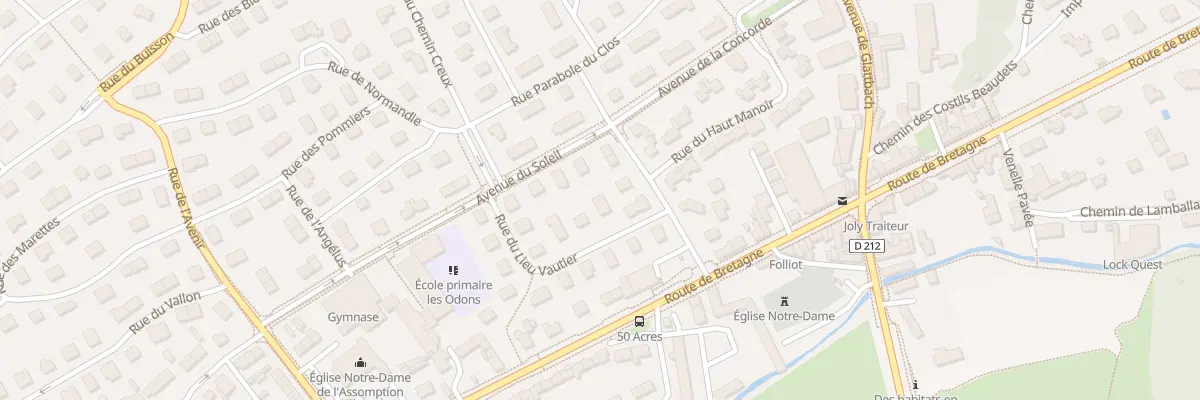 Plan du 4 Rue du Lieu Vautier à Bretteville-sur-Odon