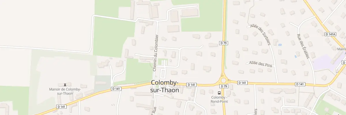 Plan du 1 Rue East Woodhay à Colomby-Anguerny