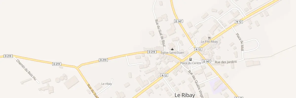 Plan du 15 Rue des Tisserands au Ribay