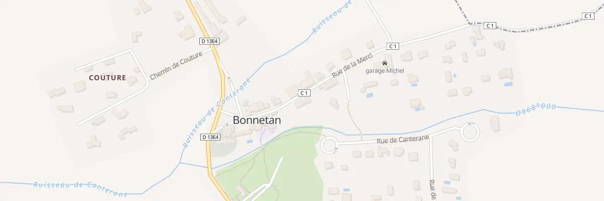 Plan du 16A Le Bourg Sud à Bonnetan
