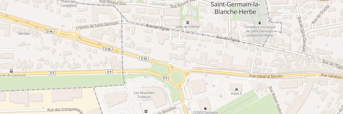 Plan du 188 Rue Général Moulin à Caen