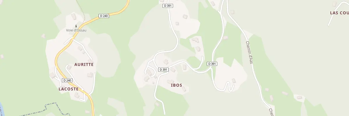 Plan du 9304 Laroque à Béost