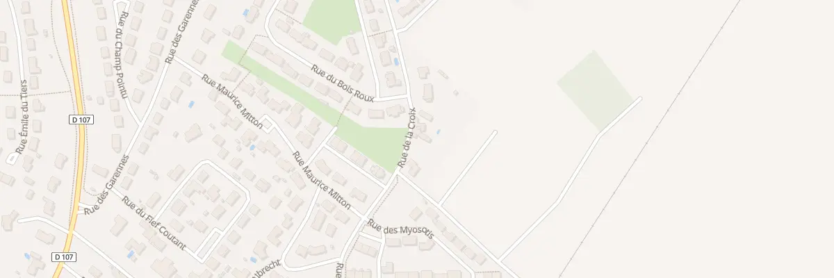 Plan du 423 Rue de la Croix à Échiré