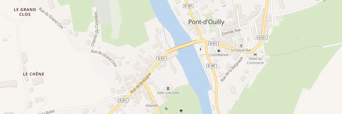 Plan du 1 Rue de Bretagne à Pont-d’Ouilly