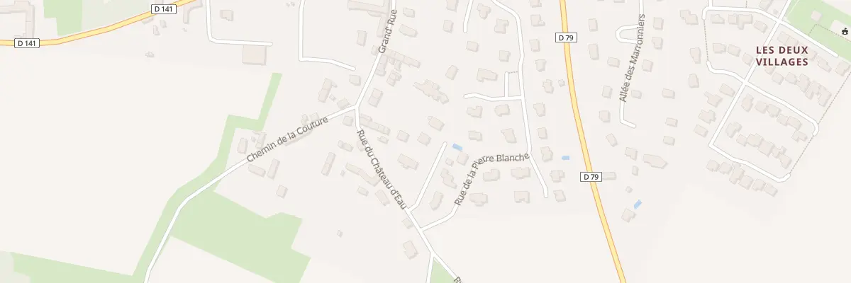 Plan du 5 Rue du Chateau d’Eau à Colomby-Anguerny