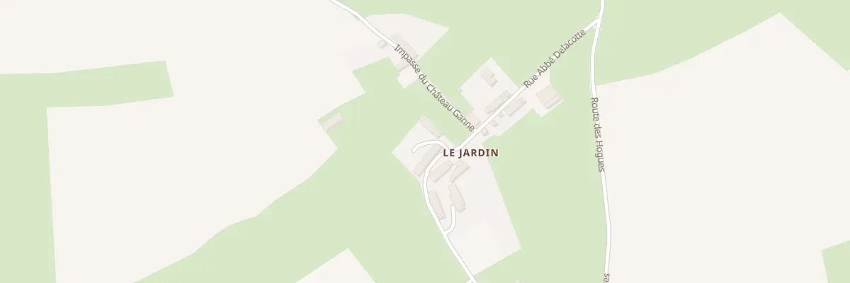 Plan du 5007 Le Jardin à Cossesseville