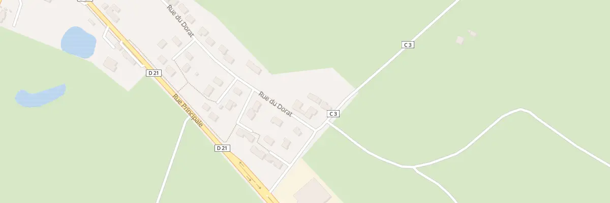 Plan du 25 Rue du Dorat à Saint-Loup-du-Dorat