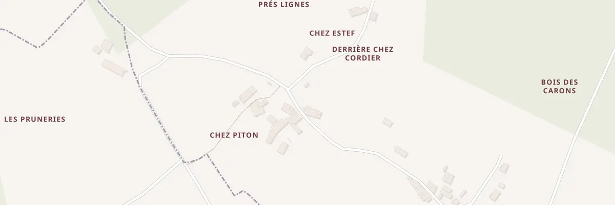 Plan du 5 Chez Piton à Fontaines-d’Ozillac