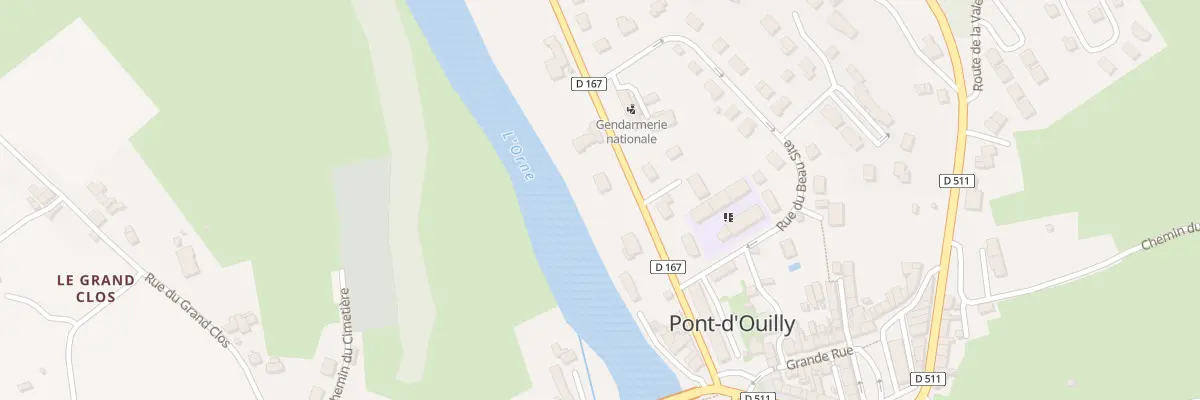 Plan du 20 Rue de la Libération à Pont-d’Ouilly