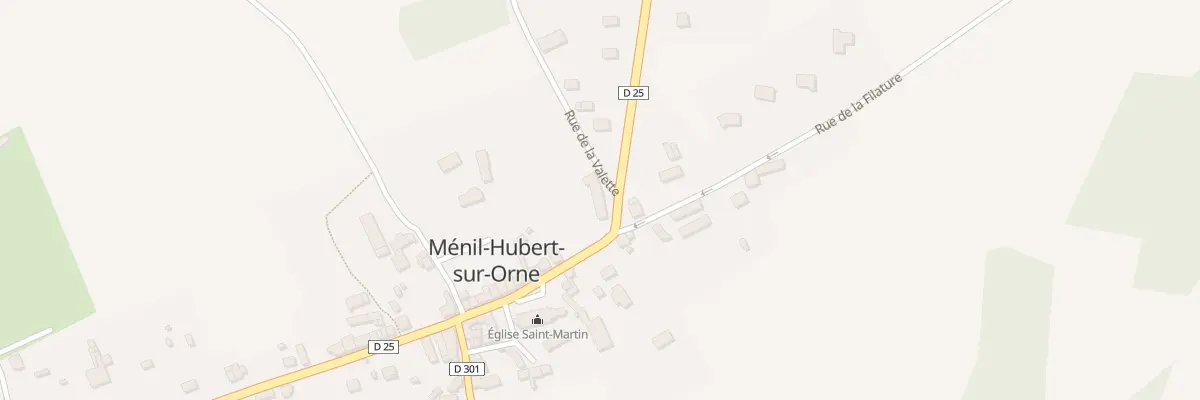 Plan du 21 Rte de Caen à Ménil-Hubert-sur-Orne