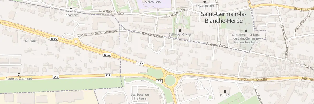Plan du 109 Rue de l’Église à Caen
