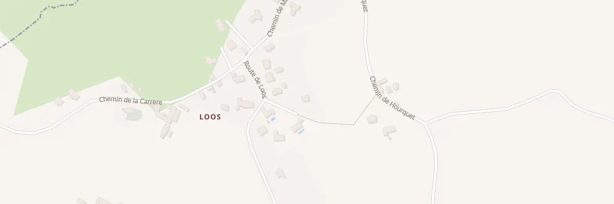 Plan du 5153 Loos Nord à Caubios-Loos