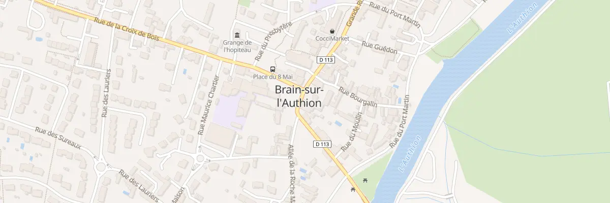 Plan du 4 Gr Grande Rue (Brain S Authio à Loire-Authion