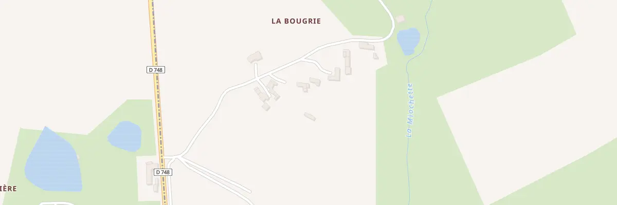 Plan du 5 La Bougrie à Allonne