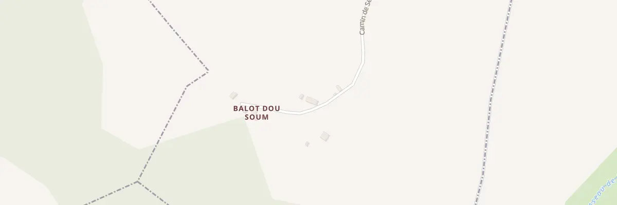 Plan du 48 Camin de Serrat à Mialos
