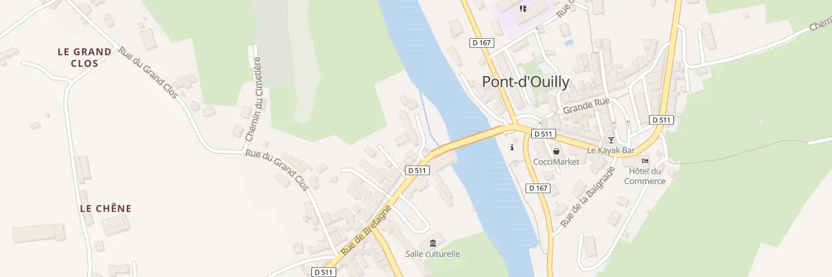 Plan du 2 Rue de Bretagne à Pont-d’Ouilly