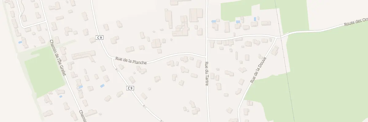 Plan du 3 Rue de la Planche à Fors