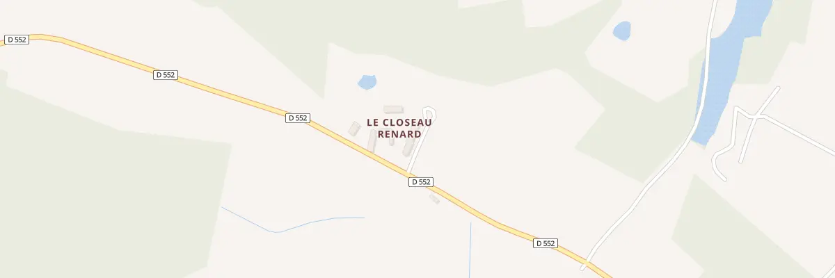 Plan du 4280 Rte d’Hambers à Sainte-Gemmes-le-Robert