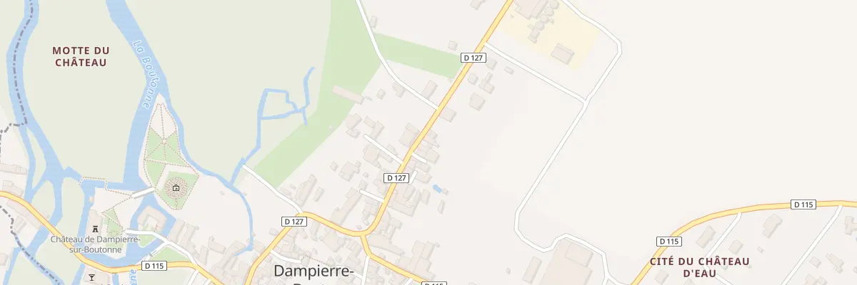 Plan du 20 Fg du Poitou à Dampierre-sur-Boutonne