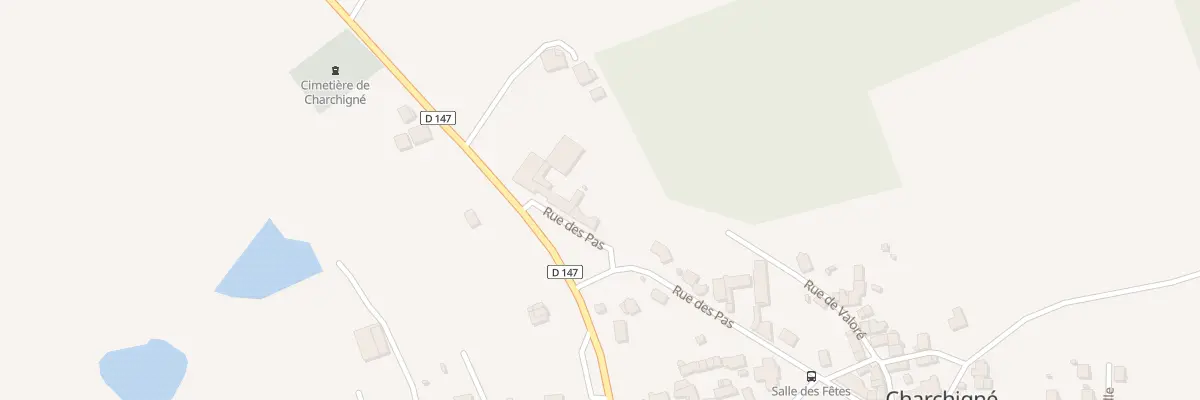 Plan du 26 Rue des Pas à Charchigné