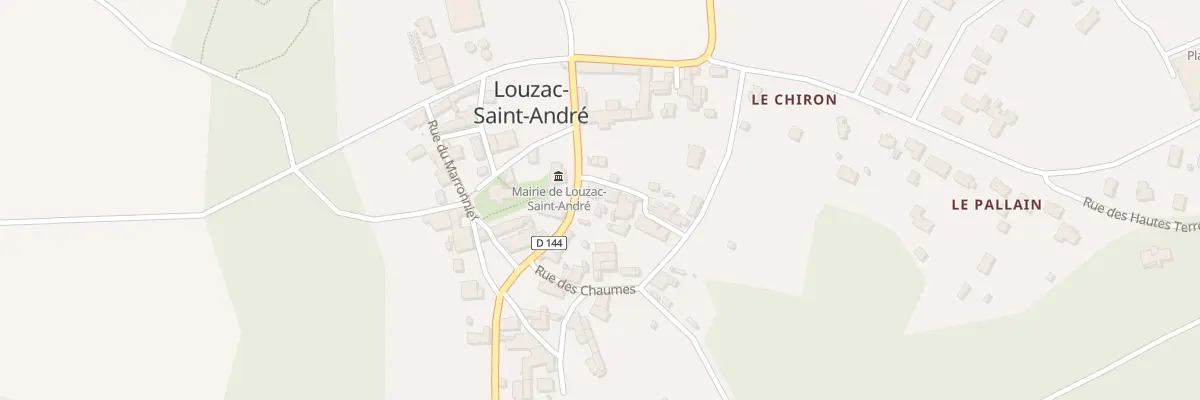 Plan du 17 Rue de la Vallee à Louzac-Saint-André