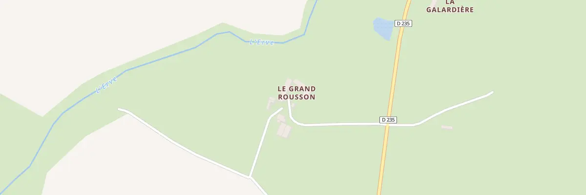 Plan du 2 Le Grand Rousson à Val-du-Maine