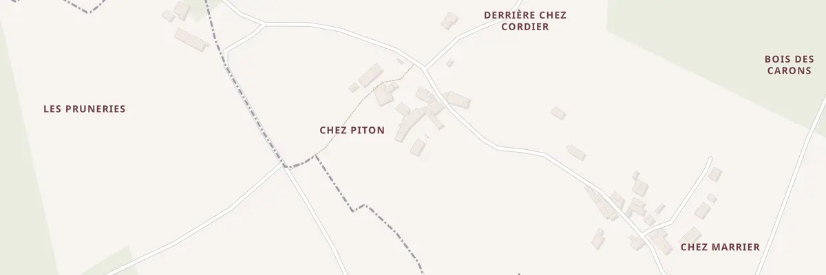 Plan du 2 Chez Piton à Fontaines-d’Ozillac