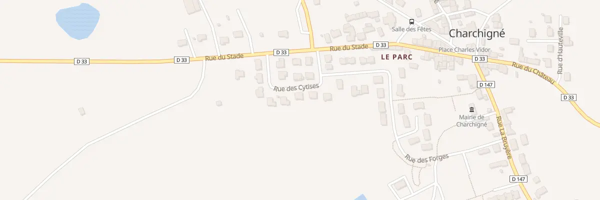 Plan du 11 Rue des Cytises à Charchigné