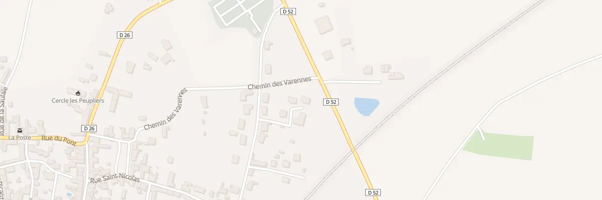 Plan du 12T Rue Rene Morice à Morannes sur Sarthe-Daumeray