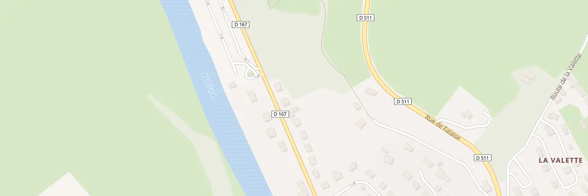 Plan du 21 Rue de la Libération à Pont-d’Ouilly