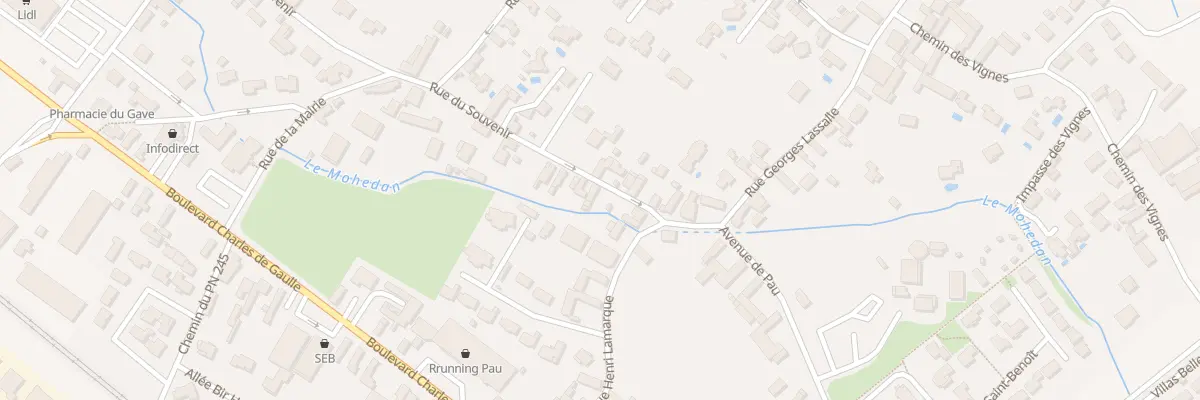 Plan du 3 Rue du Souvenir à Lons