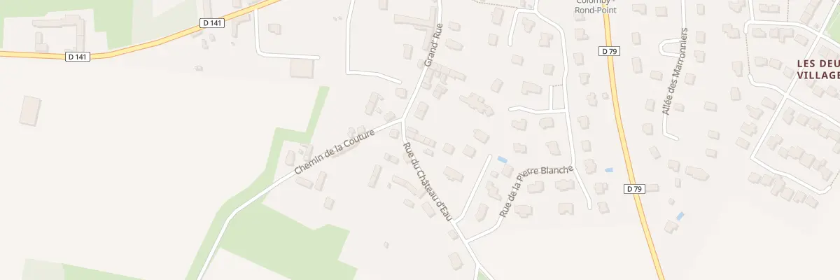 Plan du 5020 Le Bourg Colomby à Colomby-Anguerny
