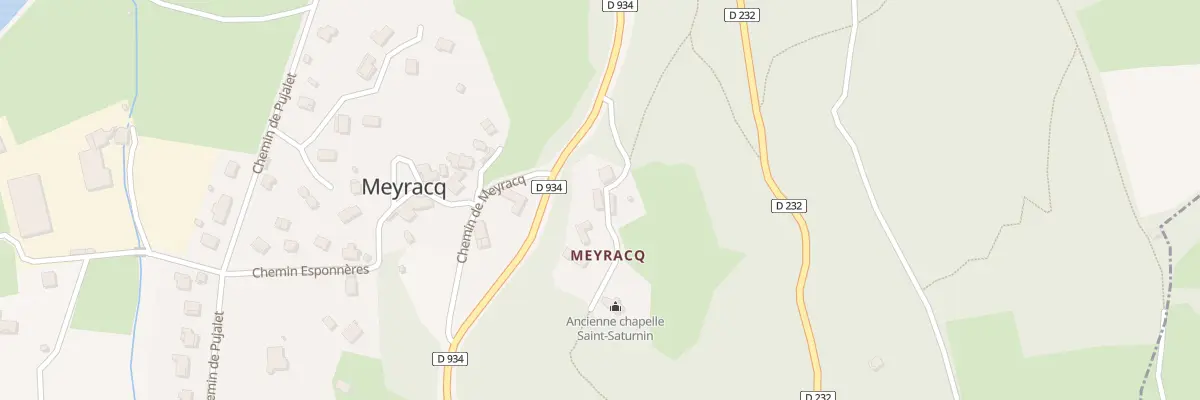 Plan du 140 Che de la Chapelle à Sévignacq-Meyracq