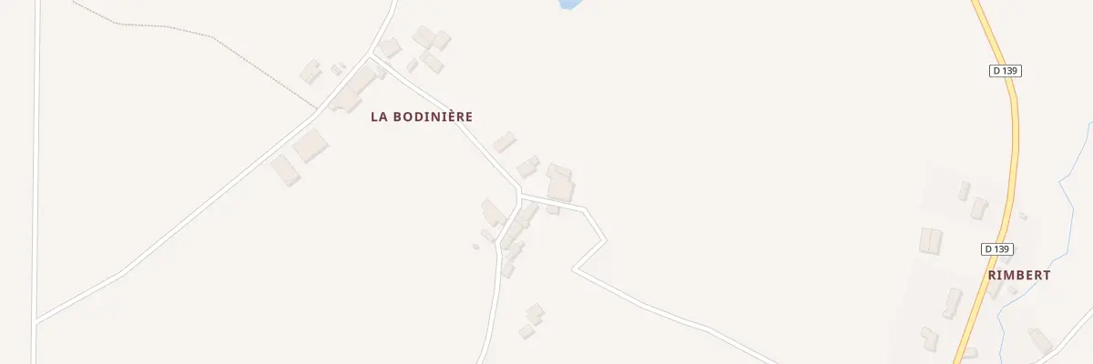 Plan du 22 La Bodinière à Clessé