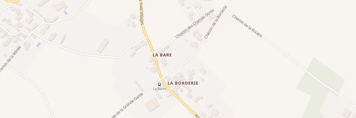 Plan du 5 Che de la Borderie à Germond-Rouvre