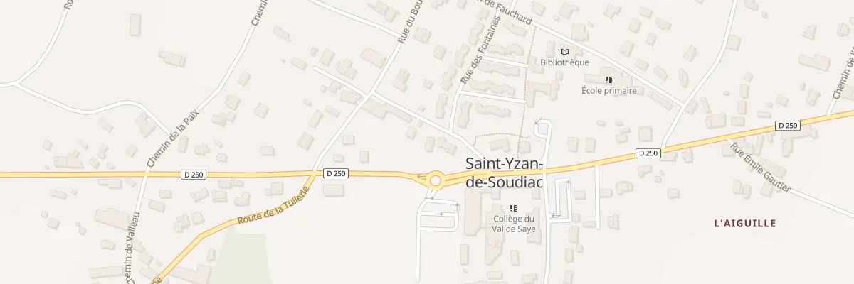 Plan du 3 Rue du 19 Mars 1962 à Saint-Yzan-de-Soudiac