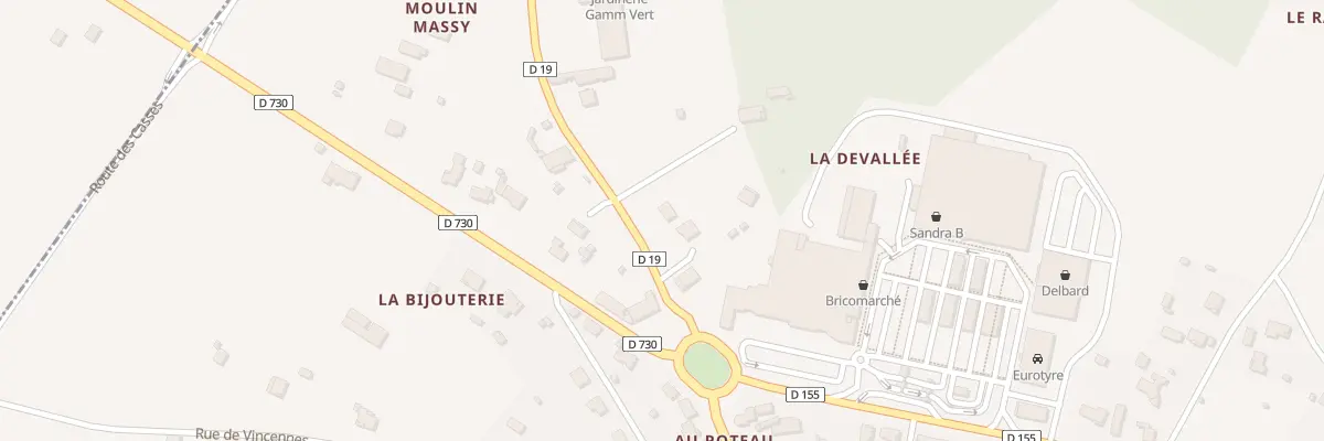 Plan du 6 Rte de Jonzac à Montendre