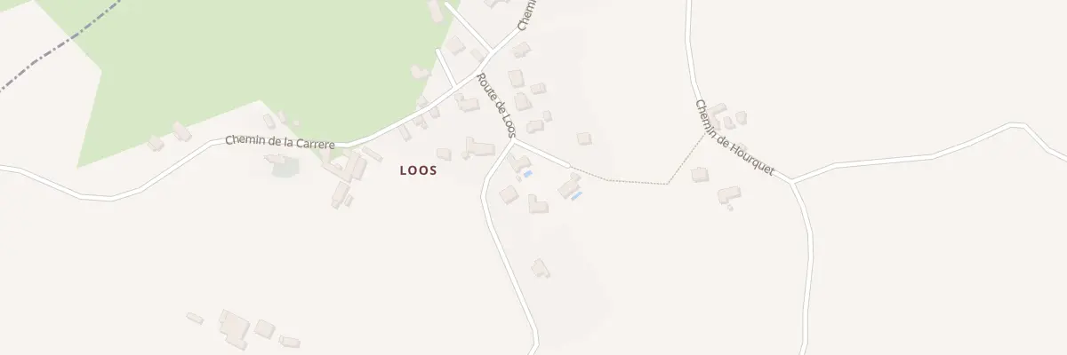 Plan du 780 Rte de Loos à Caubios-Loos