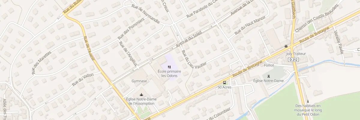 Plan du 17 Rue du Lieu Vautier à Bretteville-sur-Odon