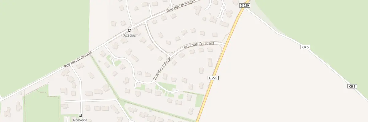 Plan du 7 Rue des Cerisiers à Villons-les-Buissons